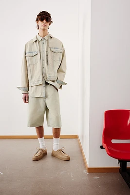 Baggy Denim Shorts