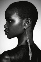 Fringe-Detail Earrings