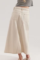 A-Line Denim Skirt