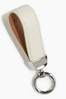 Key Ring with Leather Loop