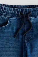 Cotton Denim Joggers