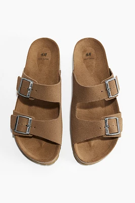 Sandales en cuir
