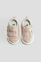 Flower-Appliqué Sneakers
