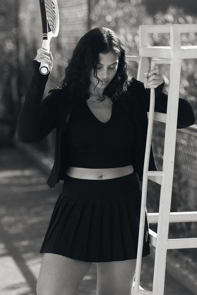 Pleated Tennis Skirt with DryMove™