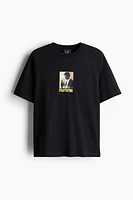 Loose-Fit Printed T-Shirt