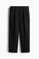Straight Fit Suit Pants