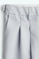 Wool-Blend Suit Pants