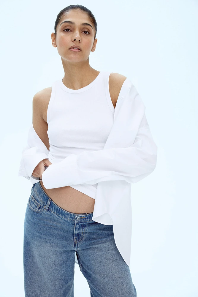 MAMA Ribbed Tank Top