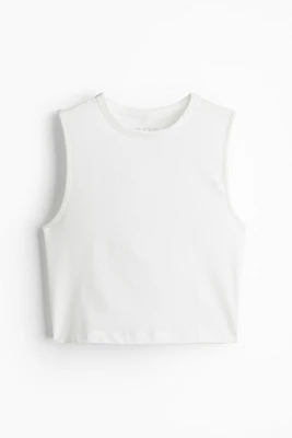 Cropped Sports Tank Top with DryMove™