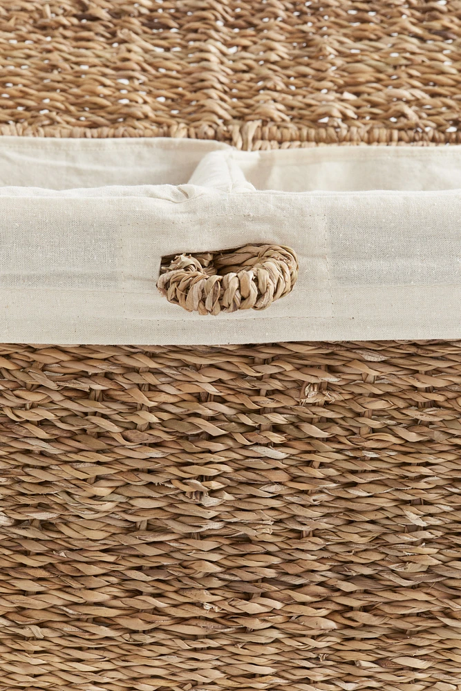 Panier à linge en jonc de mer