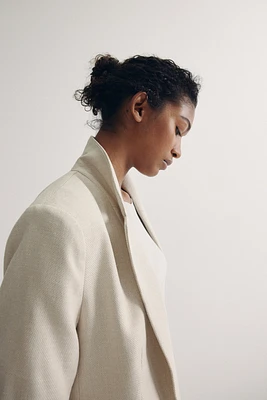 Gathered-sleeve Jacket