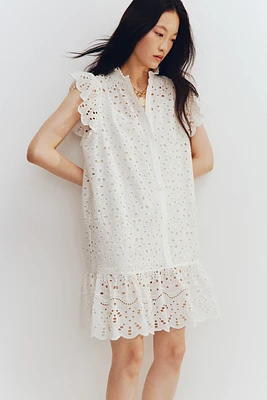 Eyelet Embroidery Dress