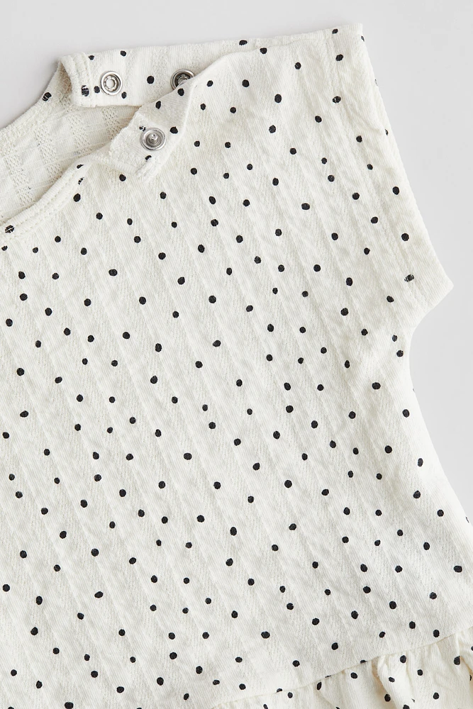 Ruffle-Trimmed Top