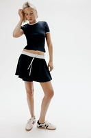 Flared Mini Skirt