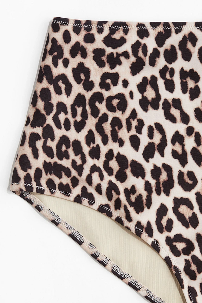 Culotte de bikini taille haute
