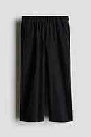 Wide-Leg Jersey Pants