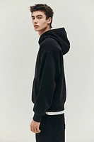 Oversized Fit Printed Hoodie