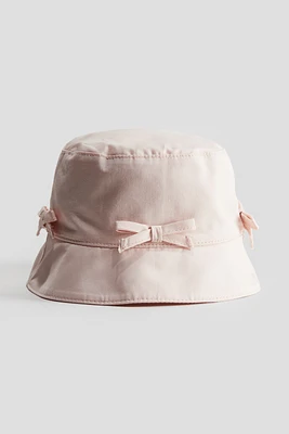 Chapeau en sergé imprimé