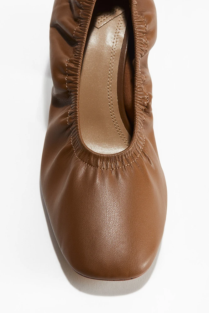 Block-Heeled Pumps