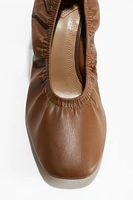 Block-Heeled Pumps