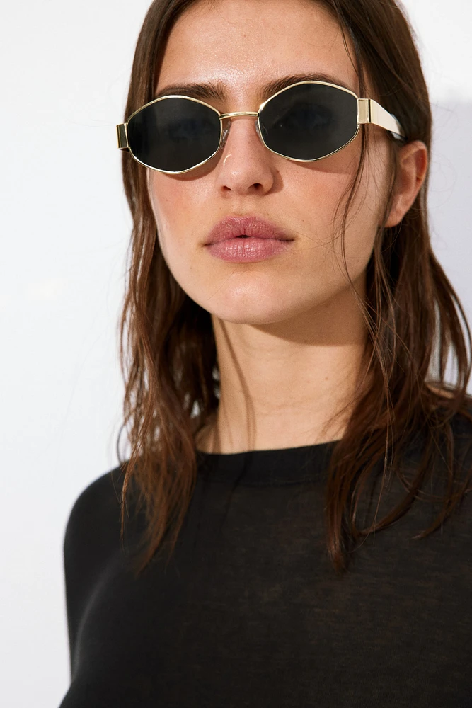 Hexagonal sunglasses