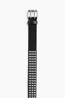 Studded Leather Belt