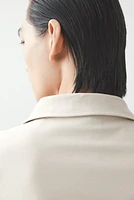 Regular-Fit Twill Overshirt