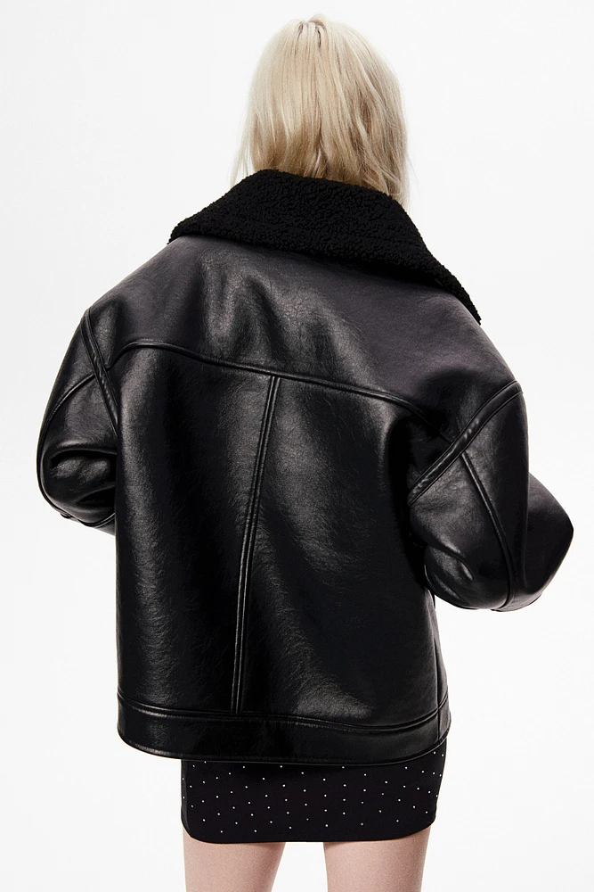 Double-Faced Biker Jacket