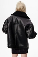Double-Faced Biker Jacket