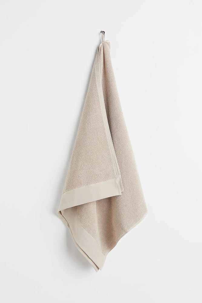 Serviette de bain en éponge coton