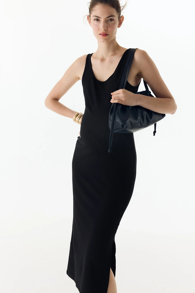 MAMA Fine-Knit Dress
