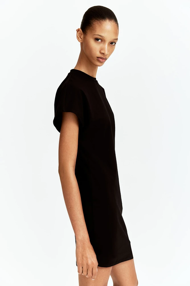 Short-Sleeved Jersey Dress