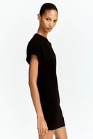 Short-Sleeved Jersey Dress