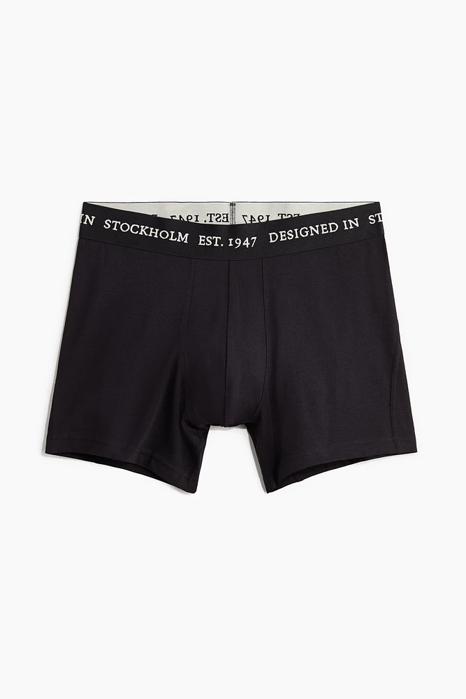 3-pack Mid-Length Boxer Briefs with Lycra®