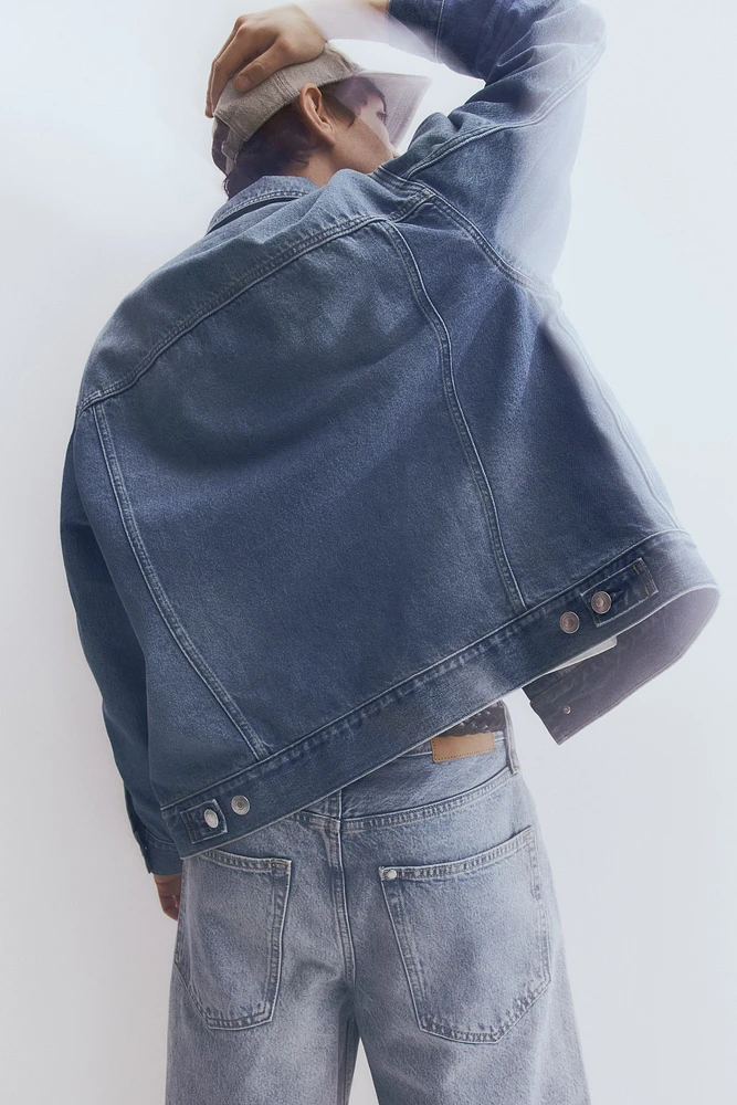 Loose-Fit Denim Jacket