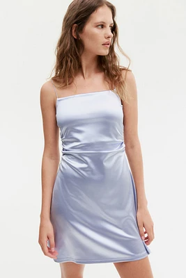 Robe combinaison à effet drapé
