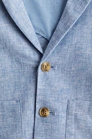 Veste en lin mélangé
