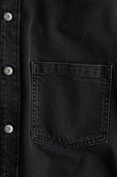 Feather Soft Oversized Denim Shirt