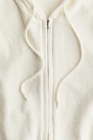 Chenille Hooded Jacket