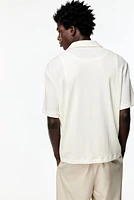 Regular Fit Crinkled Resort Shirt