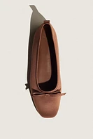 Ballerines avec nœud