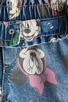 Loose Fit Denim Shorts