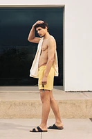 Crinkled Swim Shorts