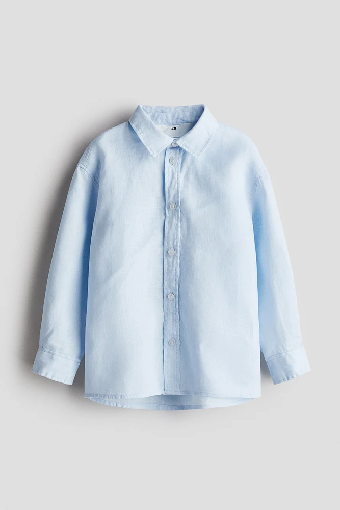 Loose-Fit Linen Shirt