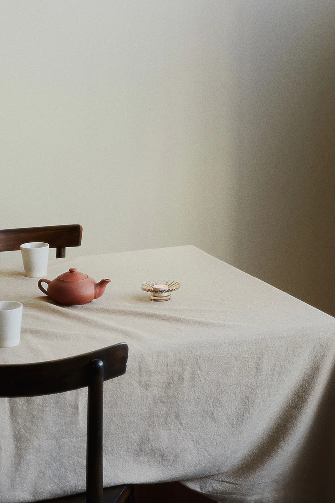Linen-blend Tablecloth