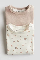2-pack Ribbed Cotton Tops