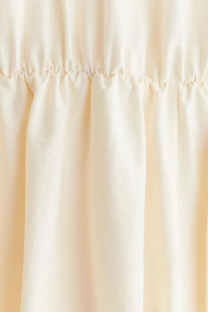 Bubble-Hem Dress