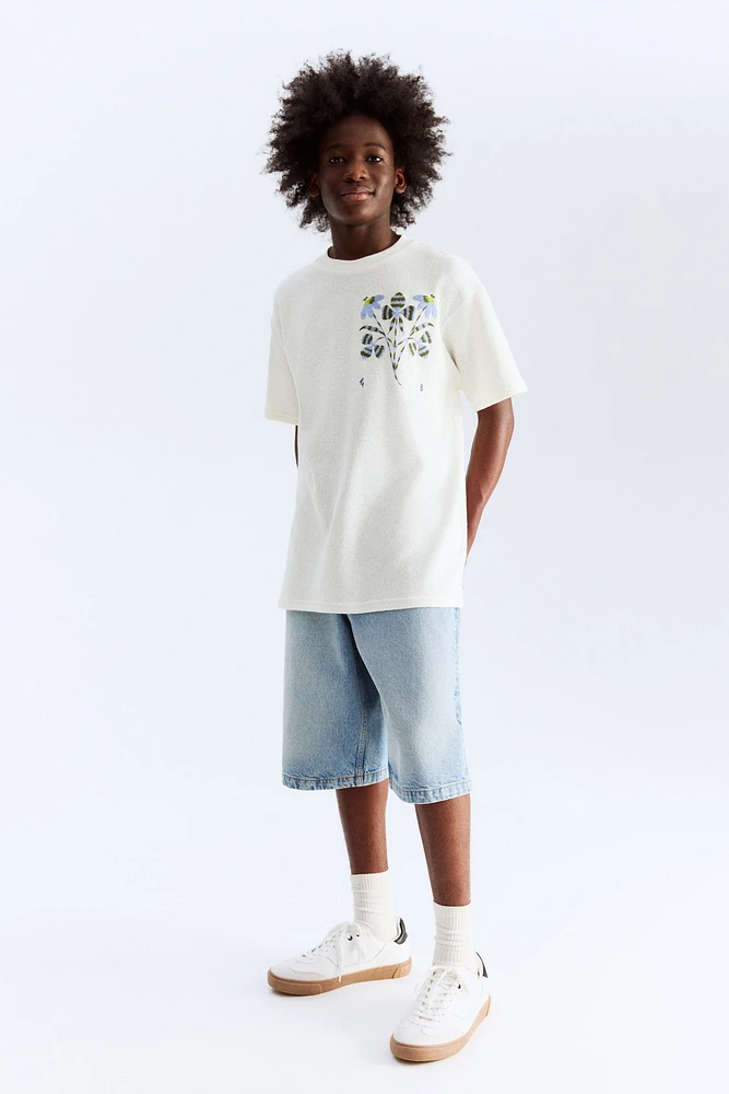 Fine-Knit T-Shirt