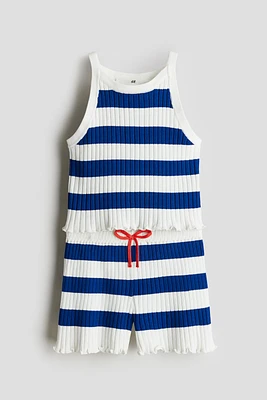 2-Piece Rib-Knit Set