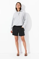 Skinny High Denim Shorts